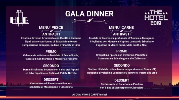 Gala Dinner The Hub Foto - Capodanno The Hotel Hub Milano