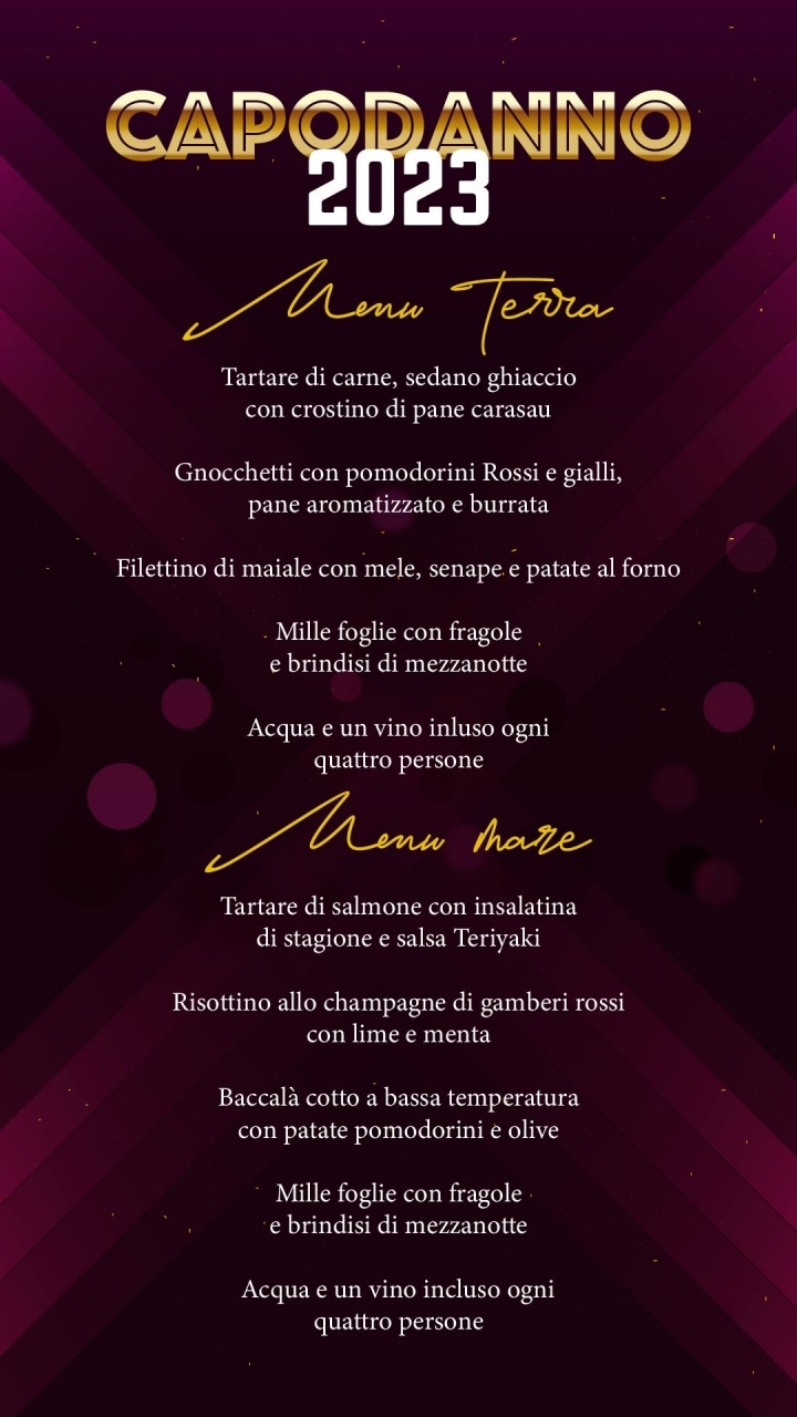 Foto Menu Cenone - Bischeri Milano