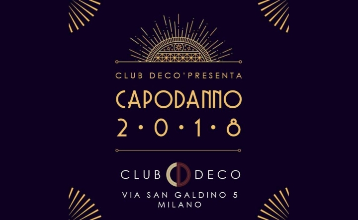 Capodanno Club Decò Milano Foto