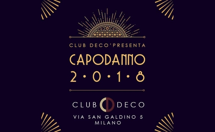 Capodanno Club Decò Milano Foto