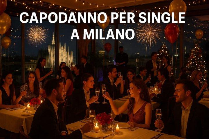 Capodanno per single a Milano: cenone e party con DJ set